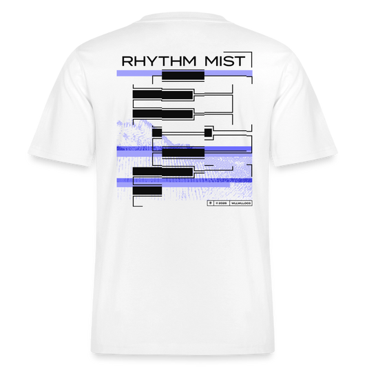 ARTWORK T-SHIRT — RHYTHM MIST - white